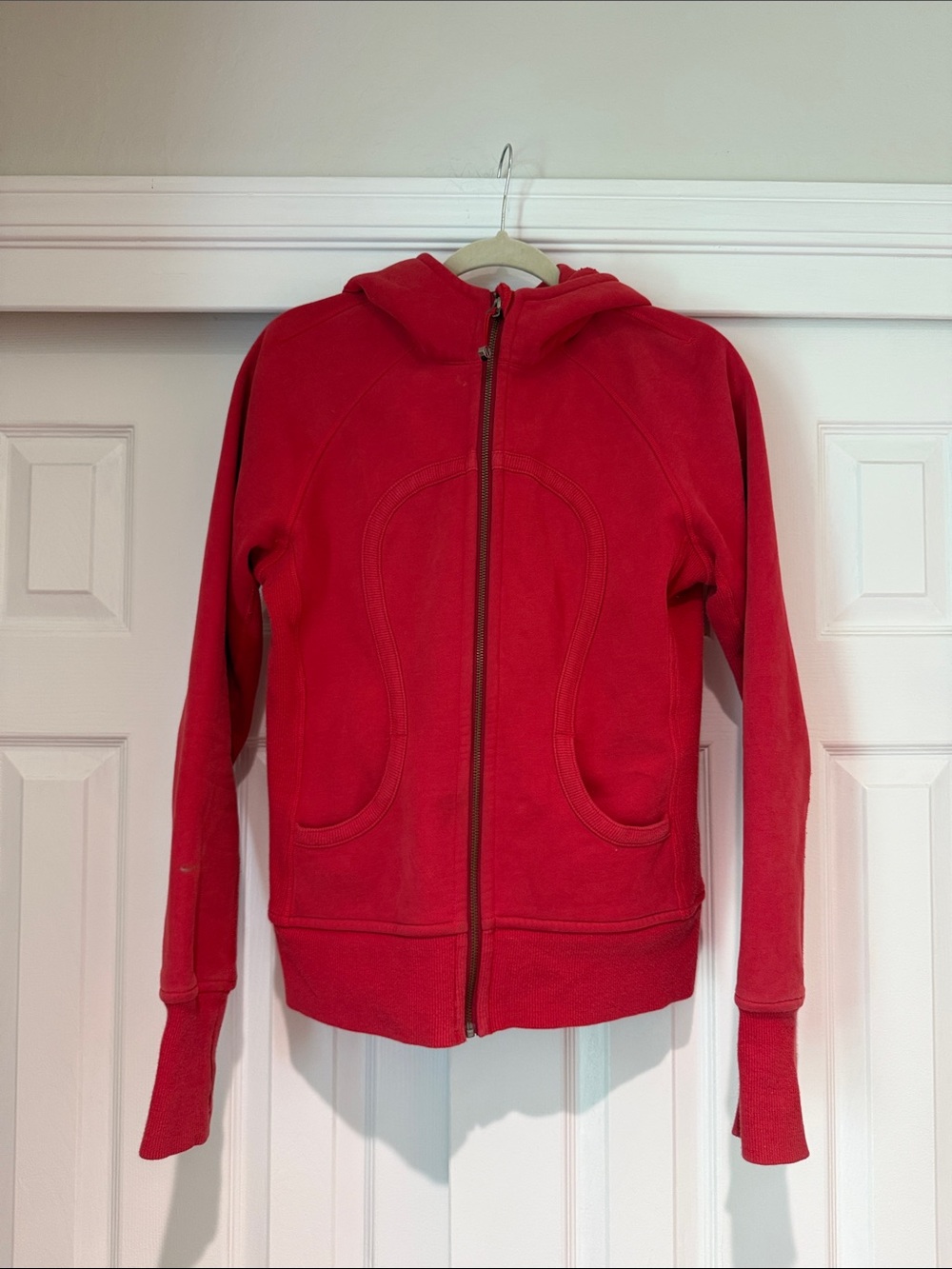 lululemon athletica Kids Red Full-Zip Hoodie